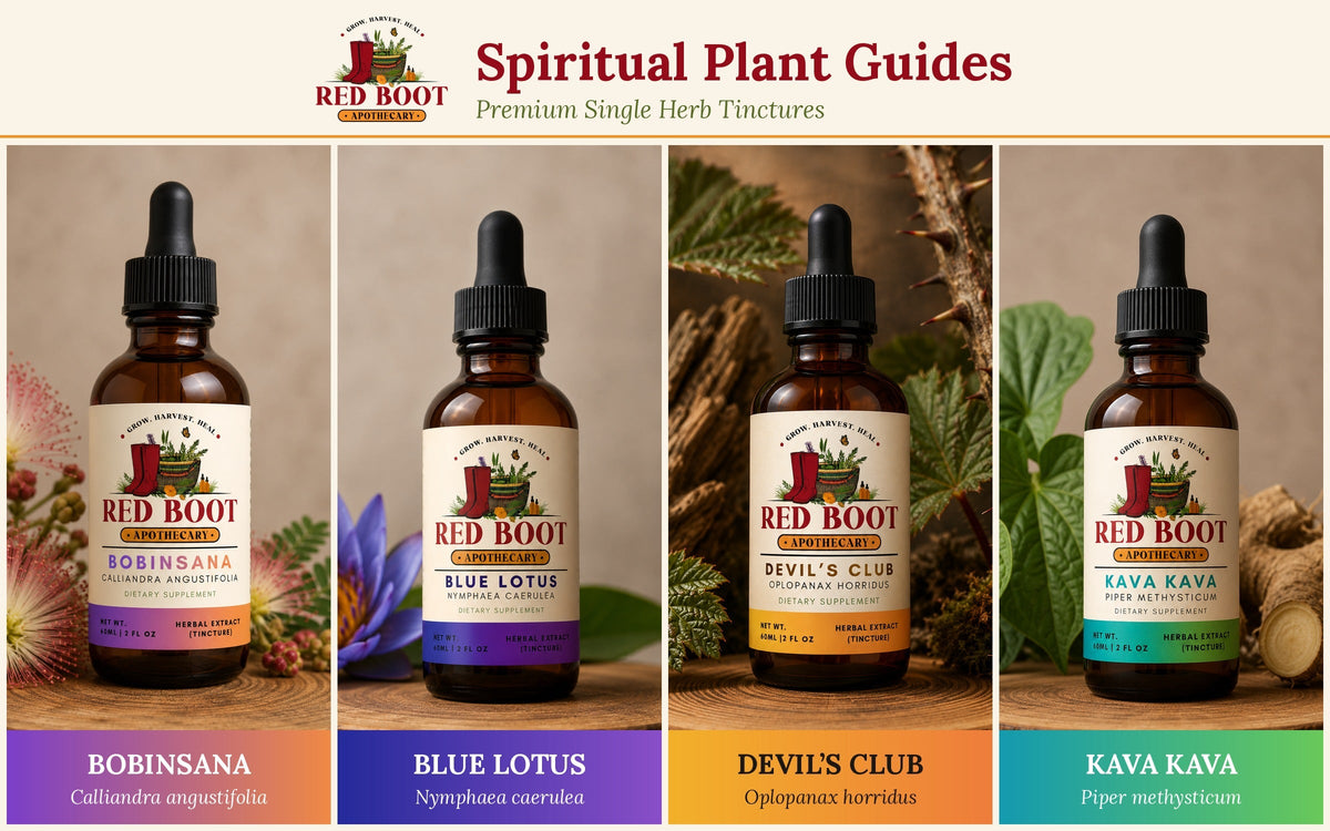 Spiritual Plant Guides - Premium Single Herb Tinctures