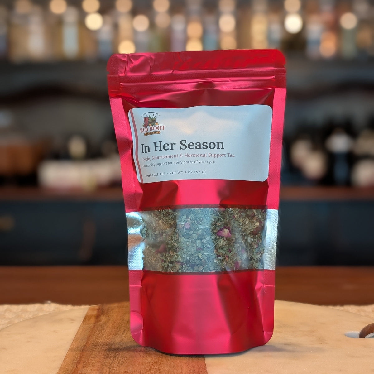 In Her Season | Cycle, Nourishment & Hormonal Support Tea